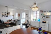 Простой дизайн шведской квартиры в стиле ИКЕА