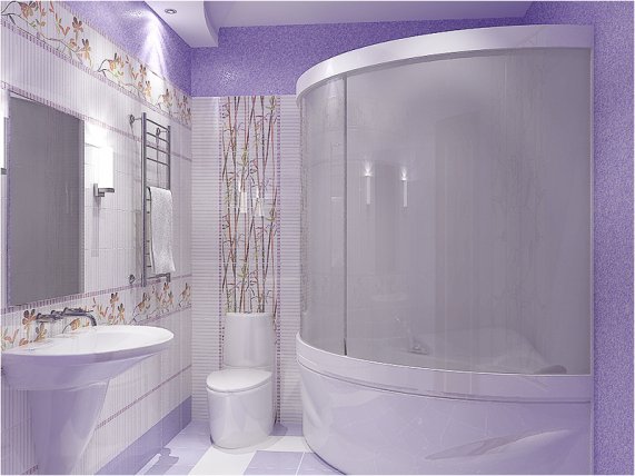Простой дизайн ванной комнаты в деревянном доме своими руками в